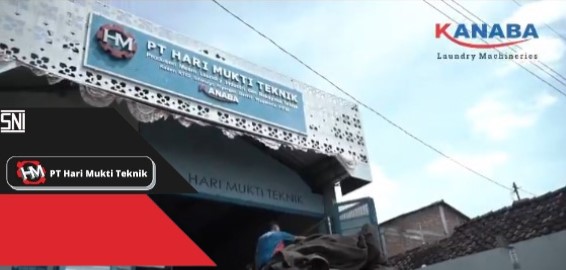 Pabrik Mesin Cuci Hotel Asli Buatan Indonesia