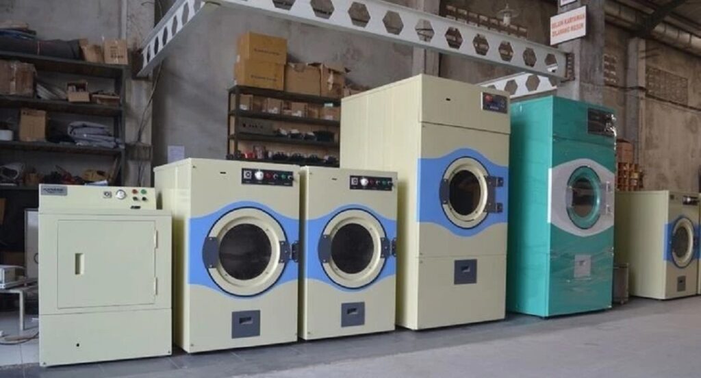 mesin laundry hotel