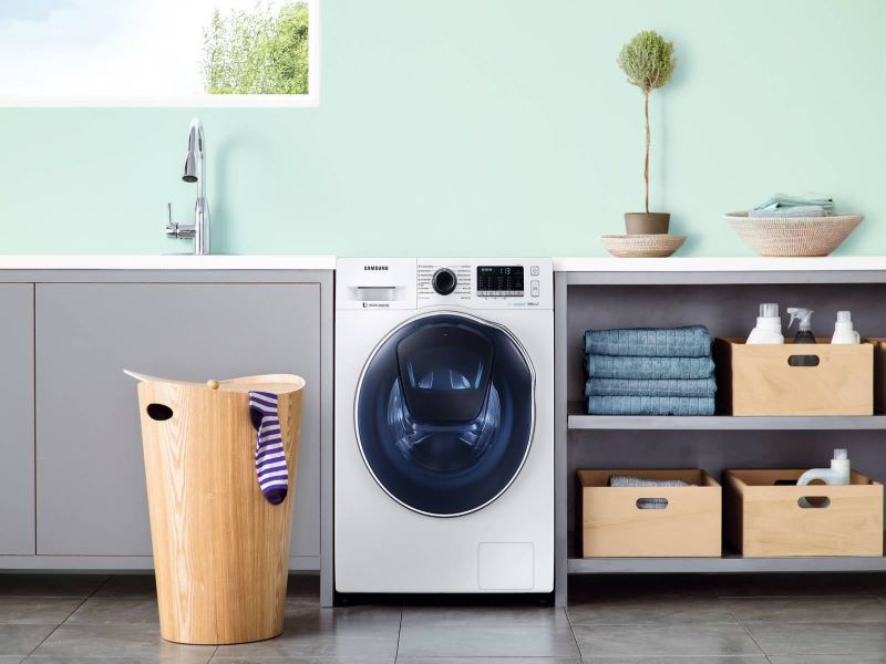mesin pengering laundry gas